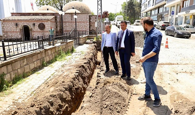 Çarşamba’da Çevre Düzenleme Çalışmaları Sürüyor