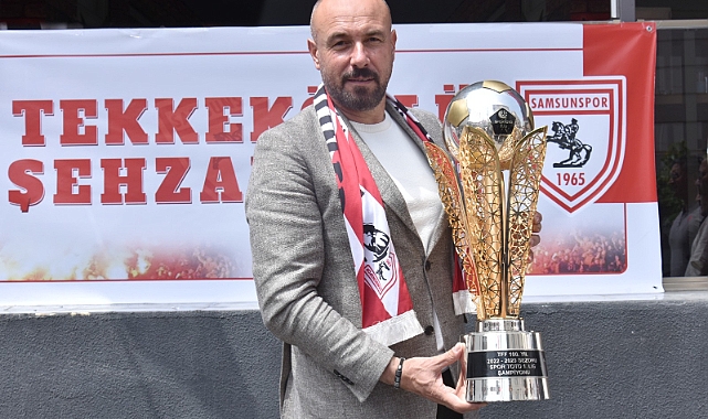 Samsunspor şampiyonluk kupası Tekkeköy’de