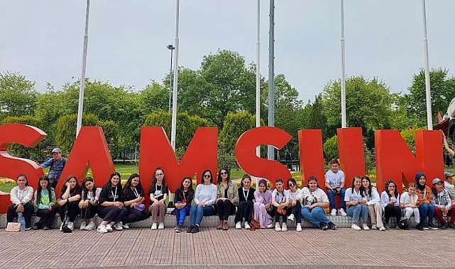 Gençler Samsun’u keşfediyor