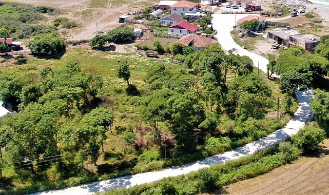 142 yıllık deniz fenerine giden yol yenilendi
