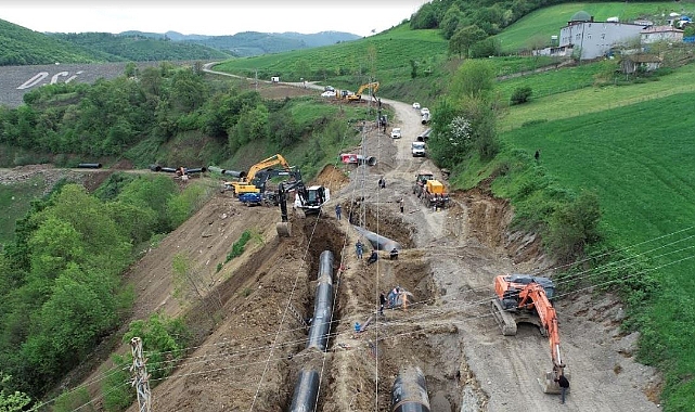 5 ilçeyi ilgilendiren dev proje devam ediyor