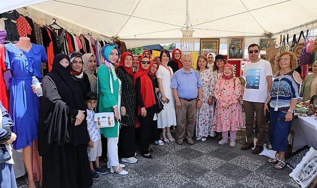Başkan Demirtaş Kursiyerlerimizin Göz Nuru ürünlerini Halkımızın Beğenisine Sunuyoruz