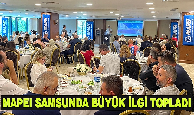 MAPEI Samsunda Büyük İlgi Topladı