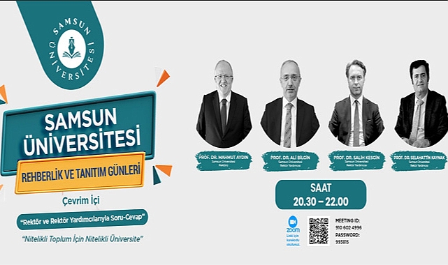 Samsun Üniversitesi Tanıtım Günleri Başlıyor