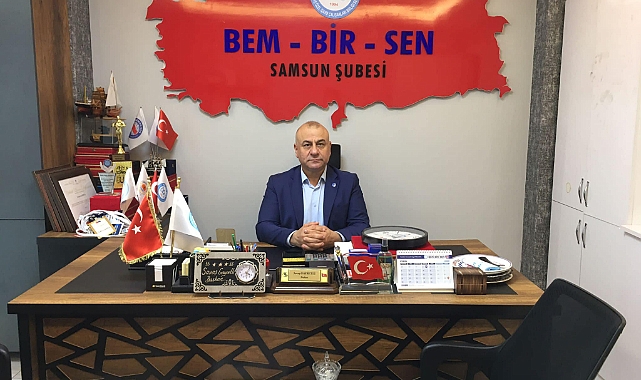 BEM BİR SEN Samsun Şube Başkanı Gayretli Zabıta Haftasını Kutladı