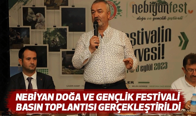 Nebiyan Doğa ve Gençlik Festivali Basın Toplantısı Gerçekleştirildi