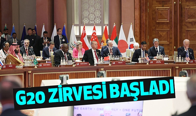 G20 Zirvesi başladı