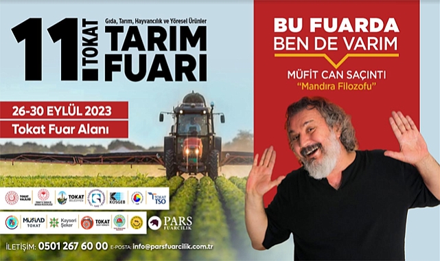 Tokat Fuarı, Tarım ve Gıda Sektörünün Kalbinde Atacak!