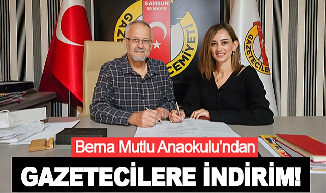 Berna Mutlu Anaokulu’ndan Gazetecilere İndirim!