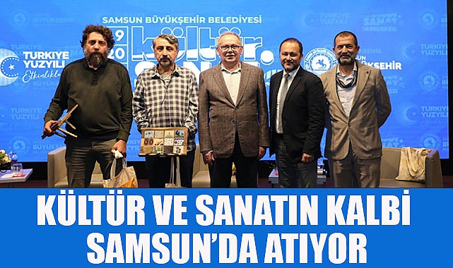Kültür ve Sanatın Kalbi Samsun’da Atıyor