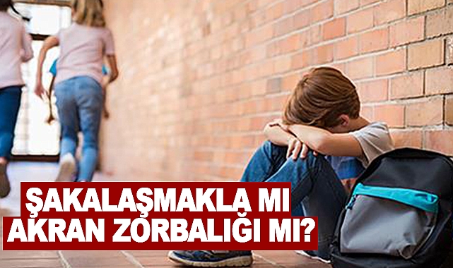 Şakalaşmakla mı akran zorbalığı mı?