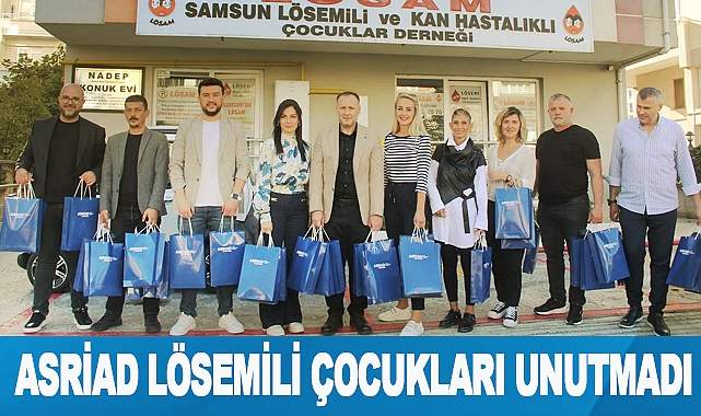 ASRİAD Lösemili Çocukları Unutmadı