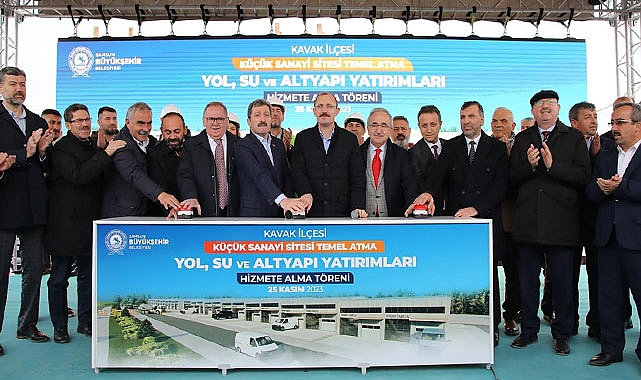 Büyükşehir’den Kavak’a büyük yatırım