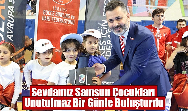 Sevdamız Samsun Çocukları Unutulmaz Bir Günle Buluşturdu