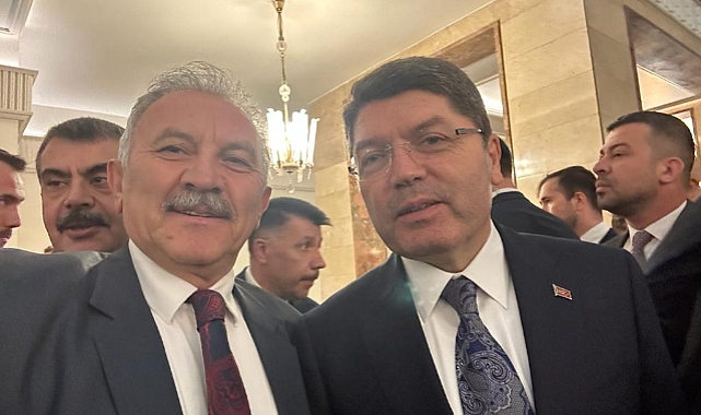 İş İnsanı Sakin Aruk Adalet Bakanı Yılmaz Tunç ile Görüştü
