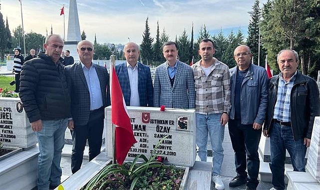 Yahya Çınkıl, şehit ailelerini unutmadı