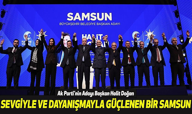Ak Parti’nin Adayı Başkan Halit Doğan