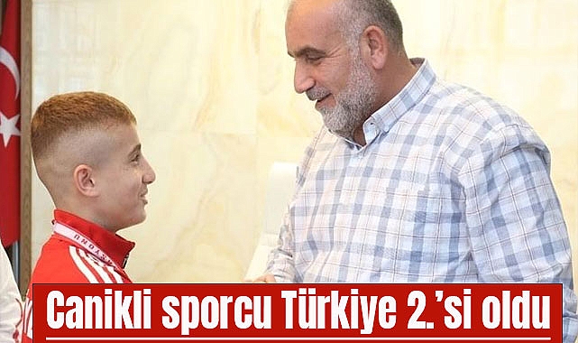 Canikli Sporcu Türkiye 2.’si oldu