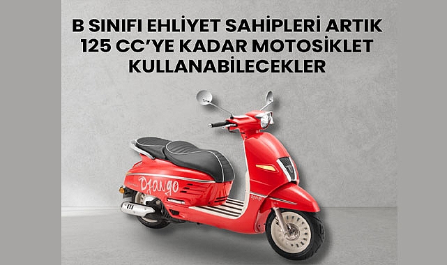 B Sınıfı Ehliyet Sahipleri Artık 125 Cc’ye Kadar Motosiklet Kullanabilecekler