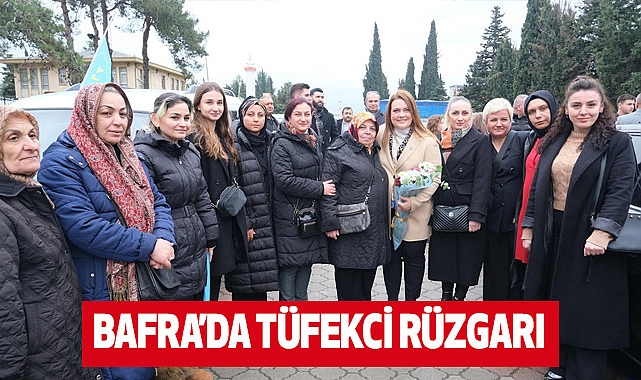 Bafra’da Tüfekci Rüzgarı