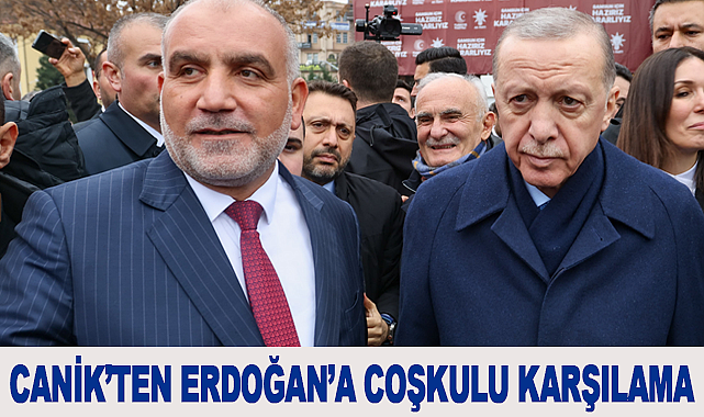 Canik'ten Erdoğan'a Coşkulu Karşılama