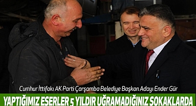 Ender Gür: Yaptığımız eserler 5 yıldır uğramadığınız sokaklarda