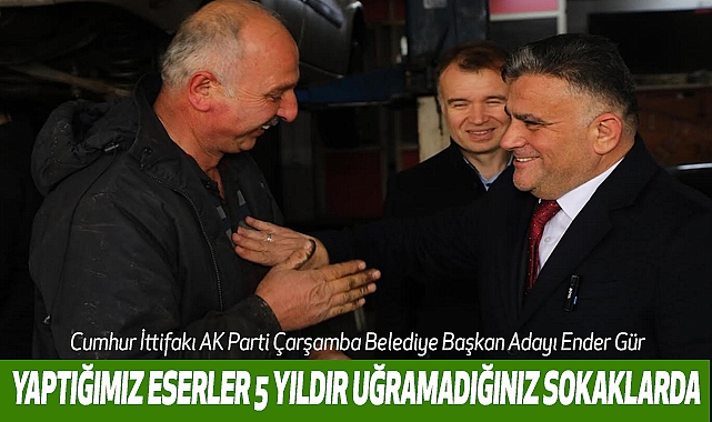 Ender Gür: Yaptığımız eserler 5 yıldır uğramadığınız sokaklarda