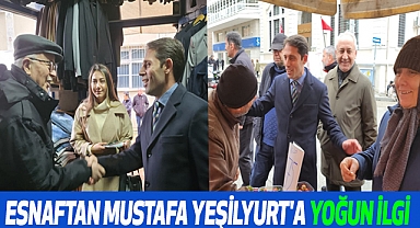 Esnaftan Mustafa Yeşilyurt'a Yoğun İlgi