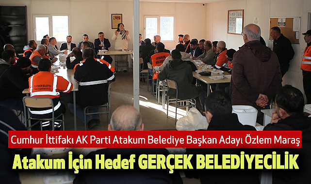 Özlem Maraş: Atakum İçin Hedef GERÇEK BELEDİYECİLİK