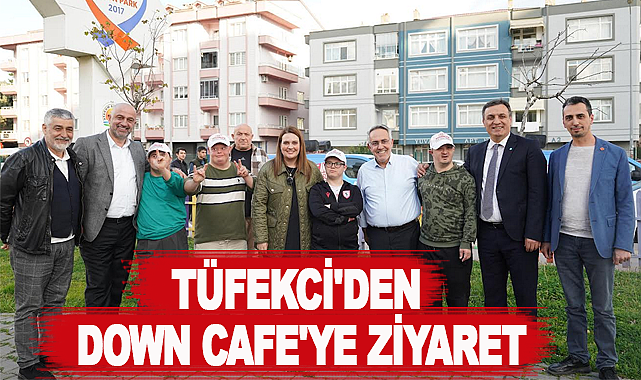 Tüfekci'den Down Cafe'ye Ziyaret