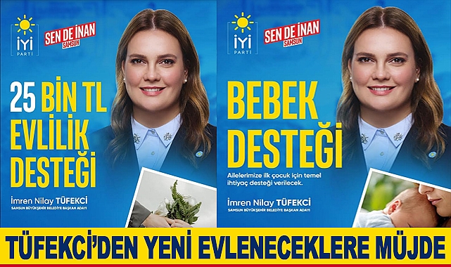 Tüfekci’den Yeni Evleneceklere Müjde