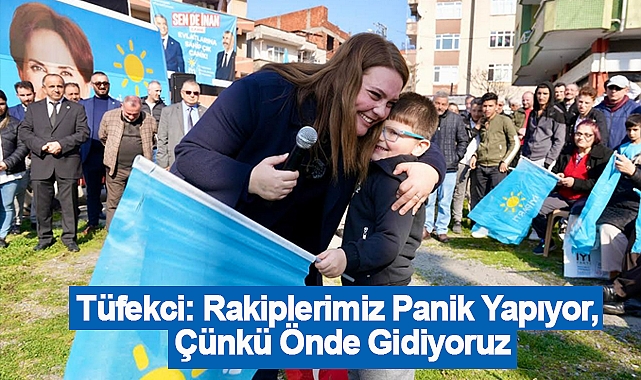 Tüfekci: Rakiplerimiz Panik Yapıyor, Çünkü Önde Gidiyoruz