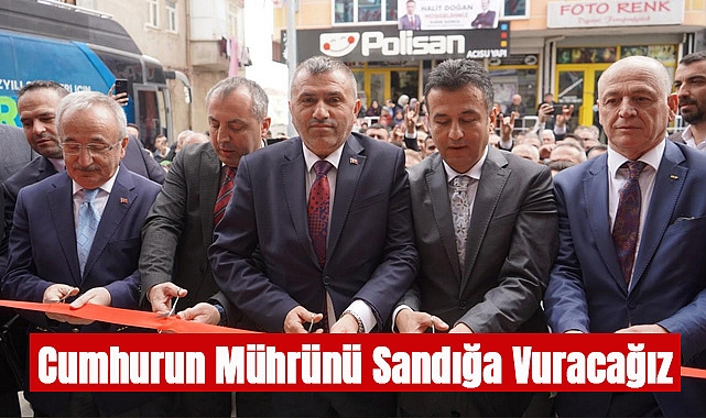 Cumhurun Mührünü Sandığa Vuracağız
