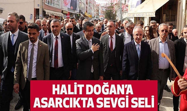 Halit Doğan’a Asarcıkta Sevgi Seli