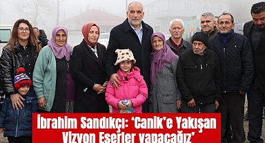 İbrahim Sandıkçı: Canik’e Yakışan Vizyon Eserler yapacağız