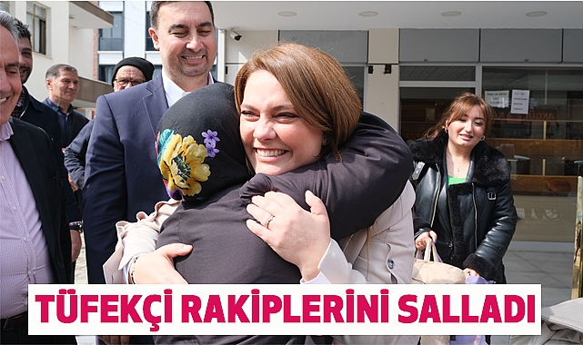 İmren Nilay Tüfekçi rakiplerini salladı