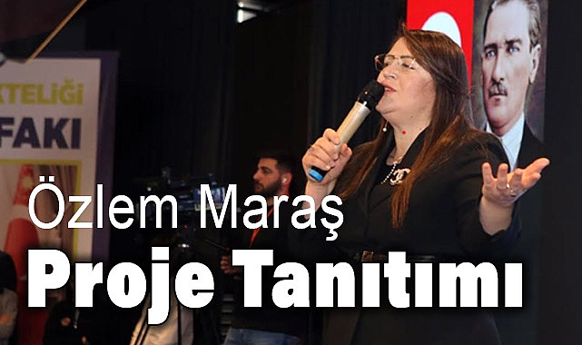 Mimar Özlem Maraş Projelerini Tanıttı