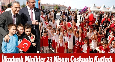 İlkadımlı Minikler 23 Nisanı Coşkuyla Kutladı