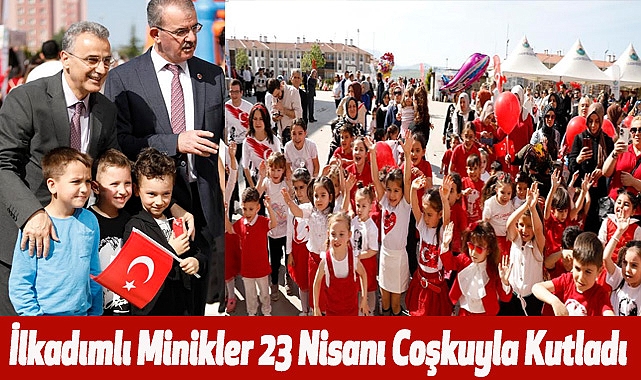 İlkadımlı Minikler 23 Nisanı Coşkuyla Kutladı