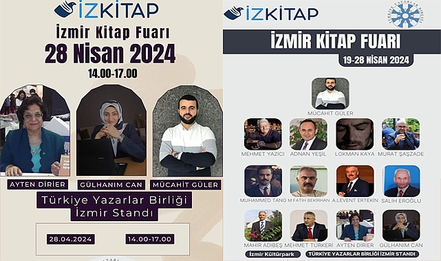 İzmir Kitap Fuarı'nda İmza Gününe Davet!
