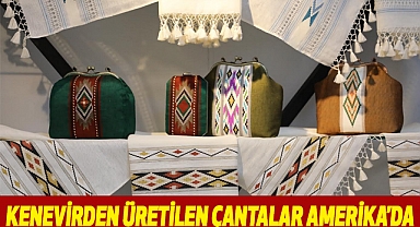 Kenevirden üretilen çantalar Amerika’da