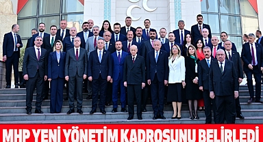 MHP Yeni Yönetim Kadrosunu Belirledi: Genel Başkan Devlet Bahçeli Liderliğinde Güçlü Bir Kadro