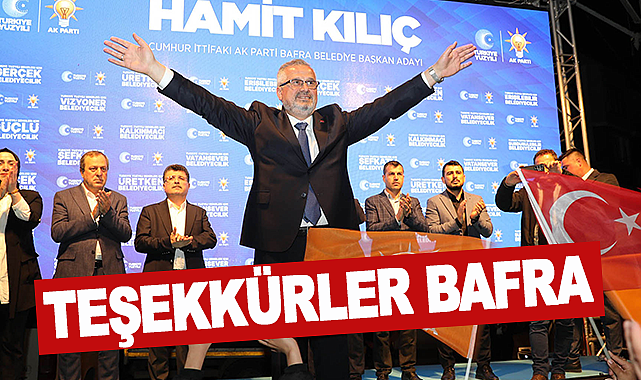 Teşekkürler Bafra