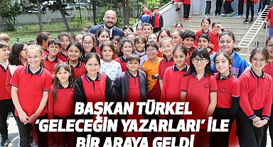 Başkan Türkel ‘Geleceğin Yazarları’ ile  bir araya geldi