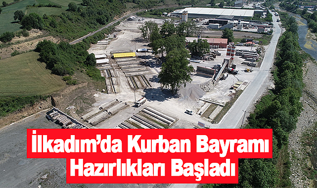 İlkadım'da Kurban Bayramı Hazırlıkları Başladı