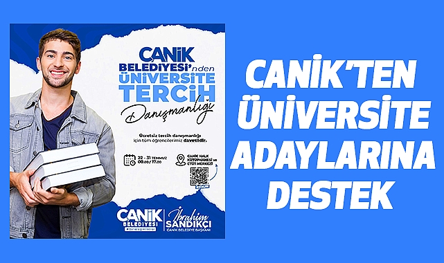 Canik’ten Üniversite Adaylarına Destek