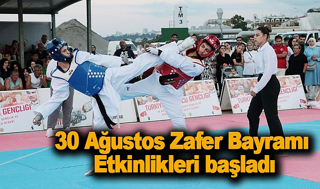 30 Ağustos Zafer Bayramı Etkinlikleri başladı