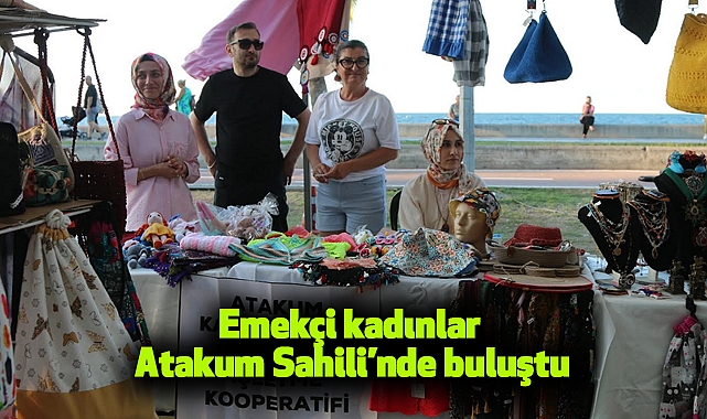 Emekçi kadınlar Atakum Sahili’nde buluştu