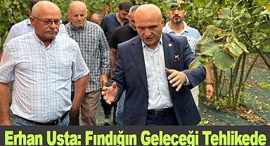 Erhan Usta: Fındığın Geleceği Tehlikede