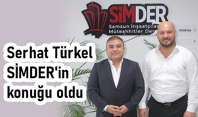 Serhat Türkel SİMDER'in 'Cumartesi Buluşmaları'na konuk oldu